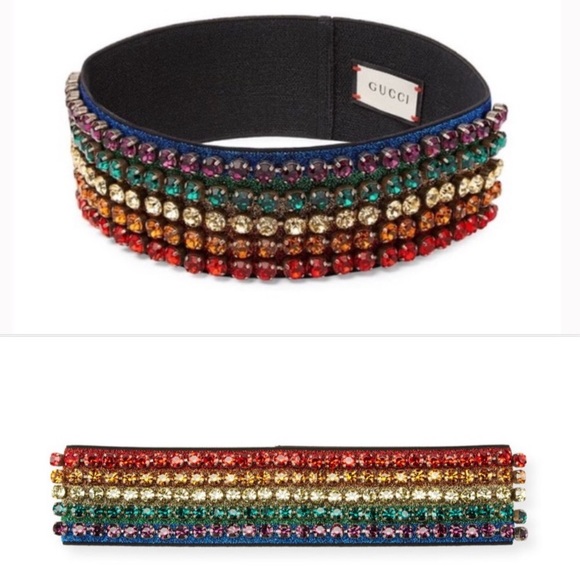Gucci Webby Crystal Headband - Picture 15 of 15